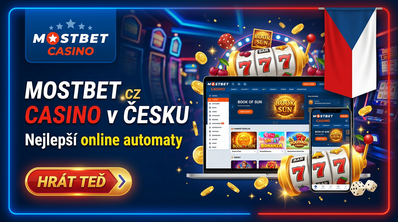 Hrajte online hry live MostBet Casino v Česku